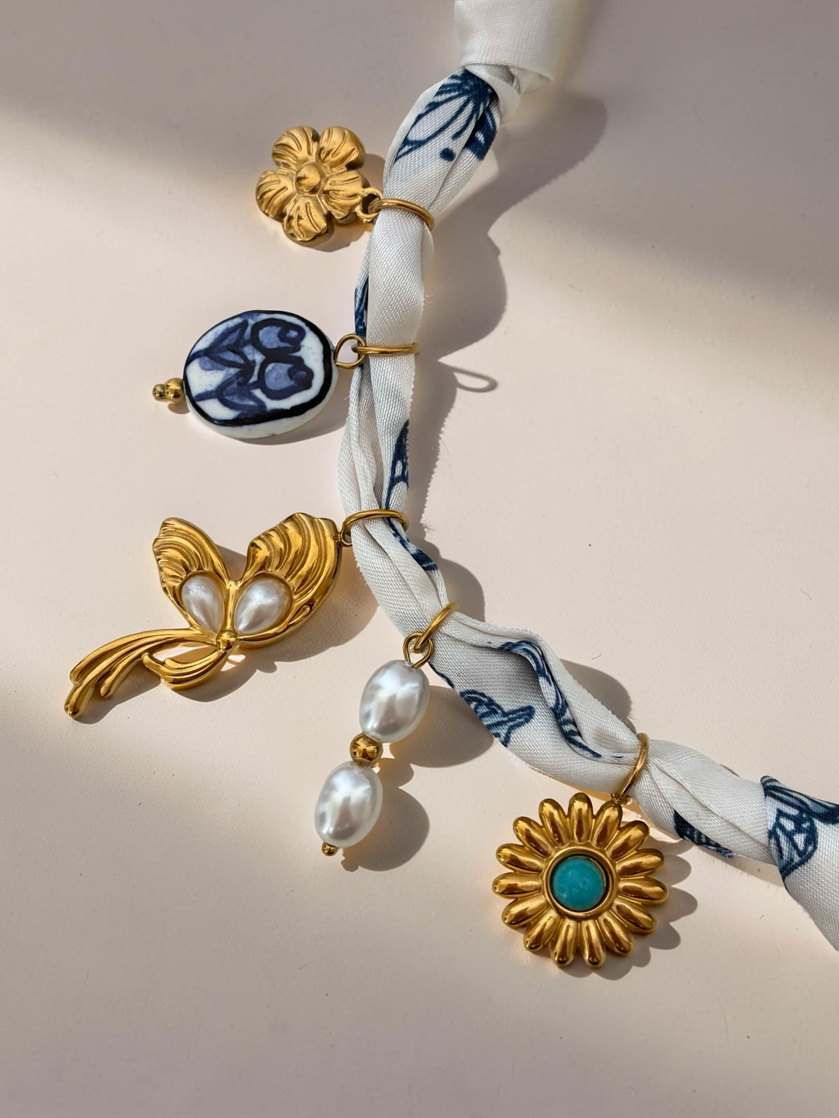 LUCIANA Halskette | Statement Halskette | Geschenk für Sie |18k
