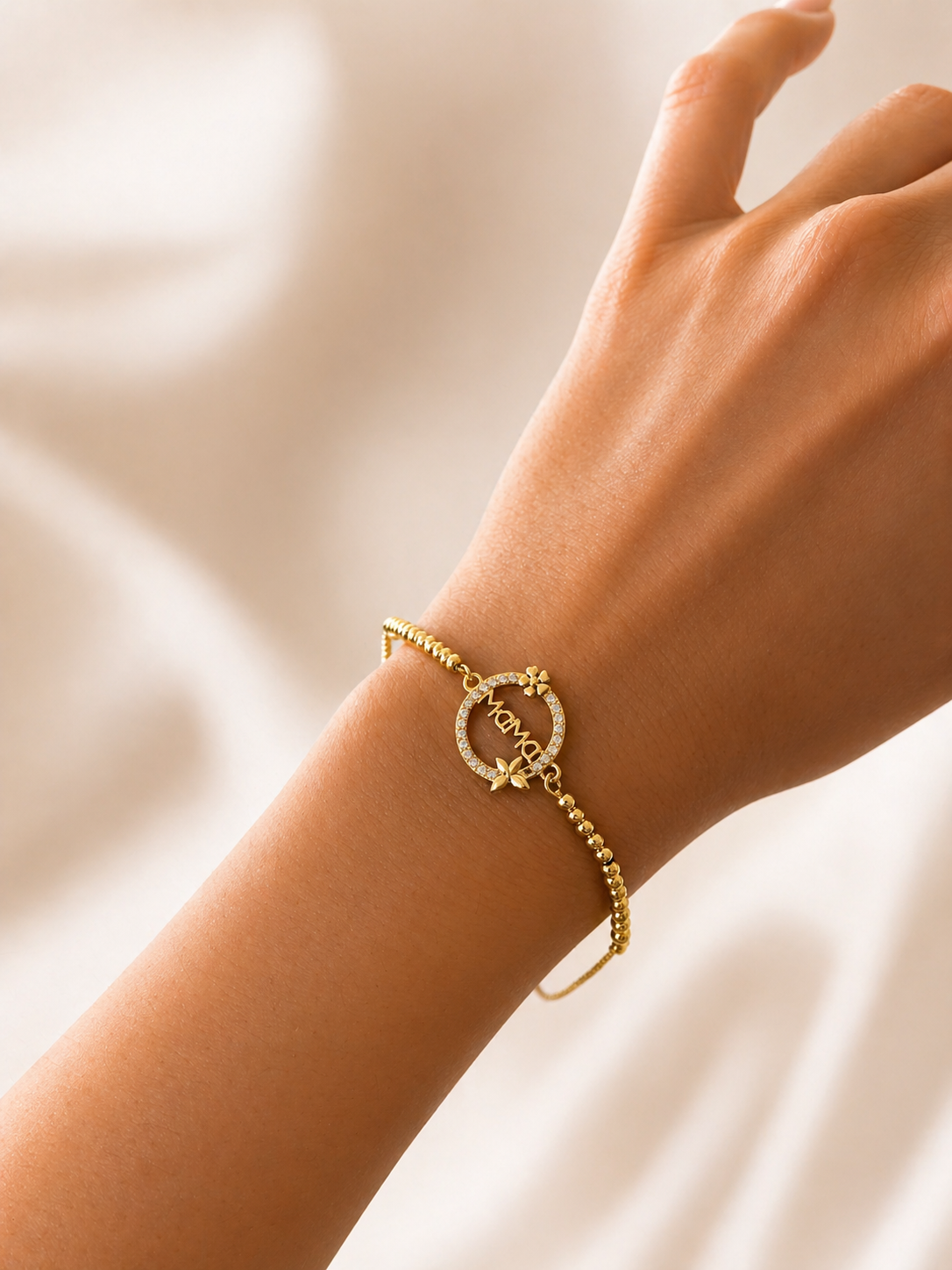 ANORA Armband | Modernes Damen Gold Armband
