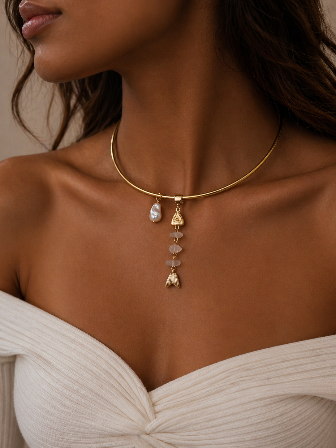 LYSA Halskette | Anhänger Halskette | Chocker