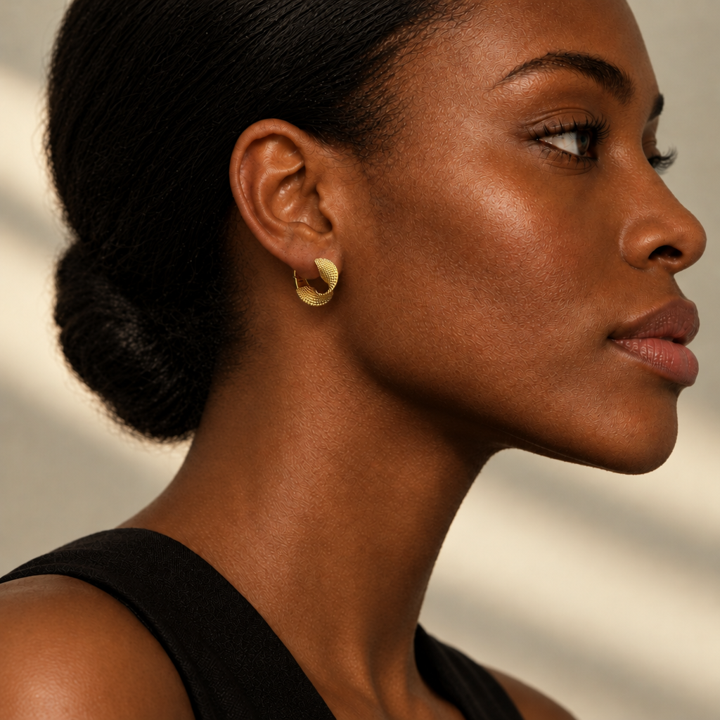SOLÉA Creolen | Vergoldeter Schmuck | 22k