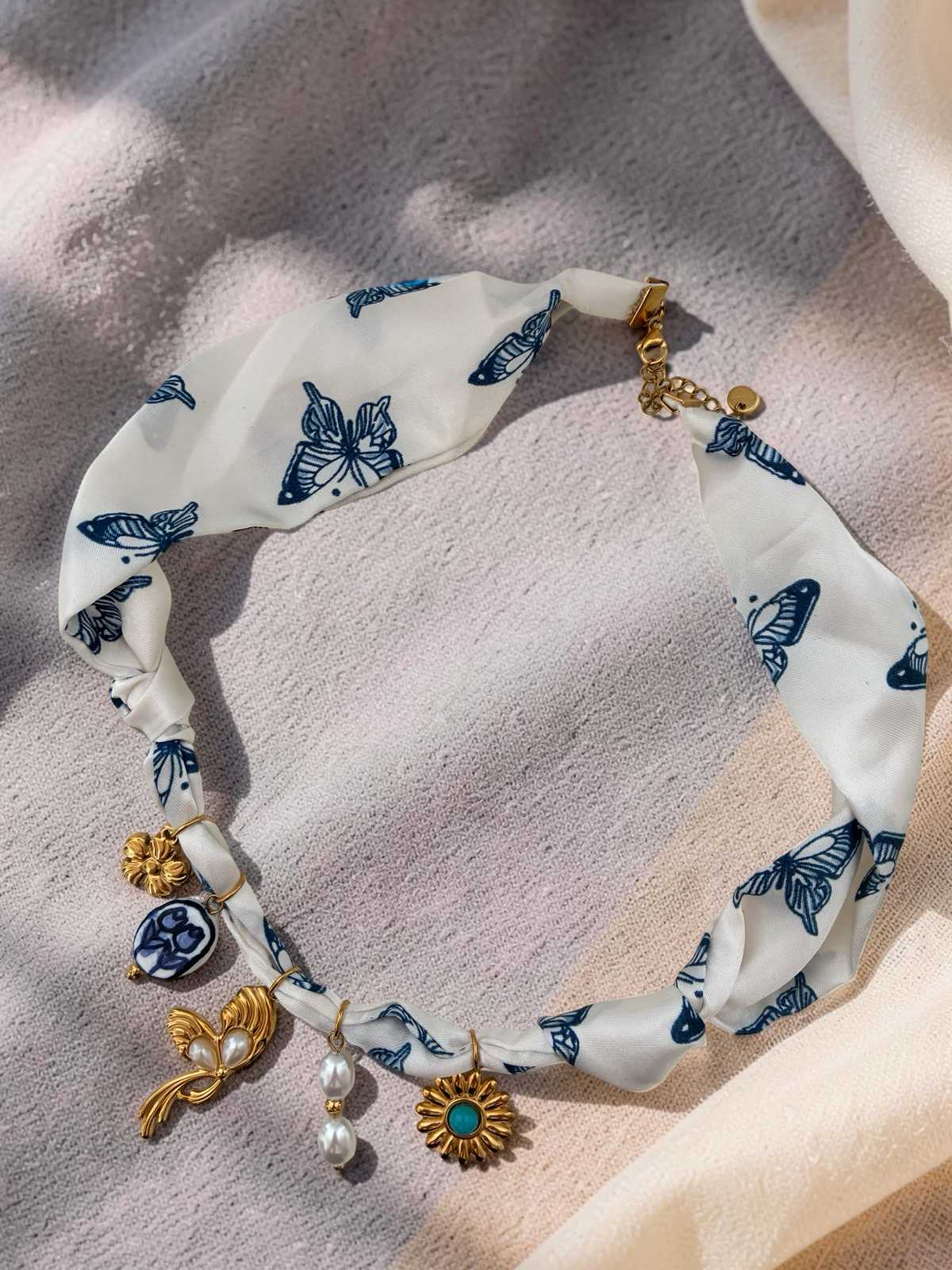 LUCIANA Halskette | Statement Halskette | Geschenk für Sie |18k