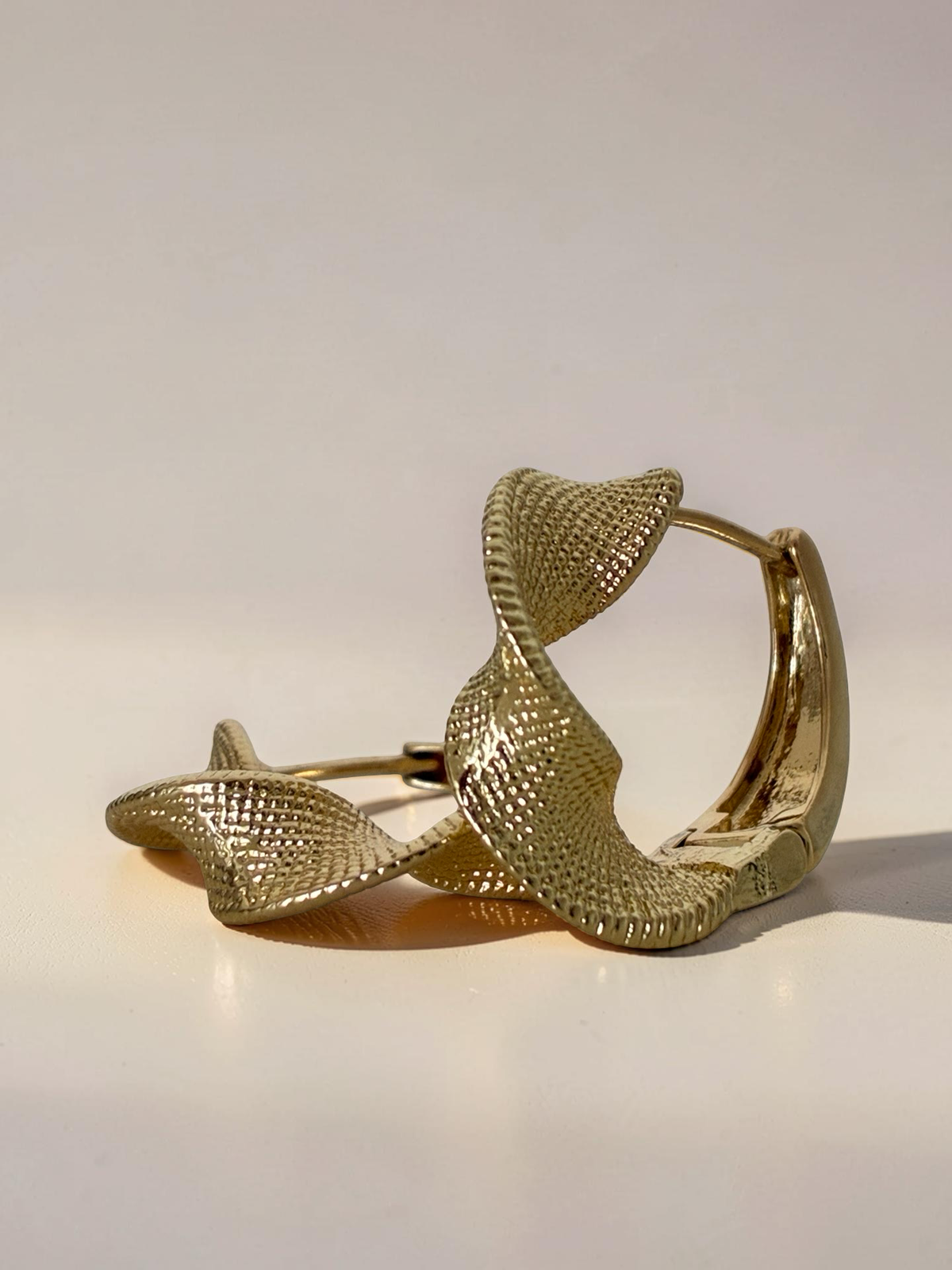 AMÉLIE Creolen | Vergoldeter Schmuck
