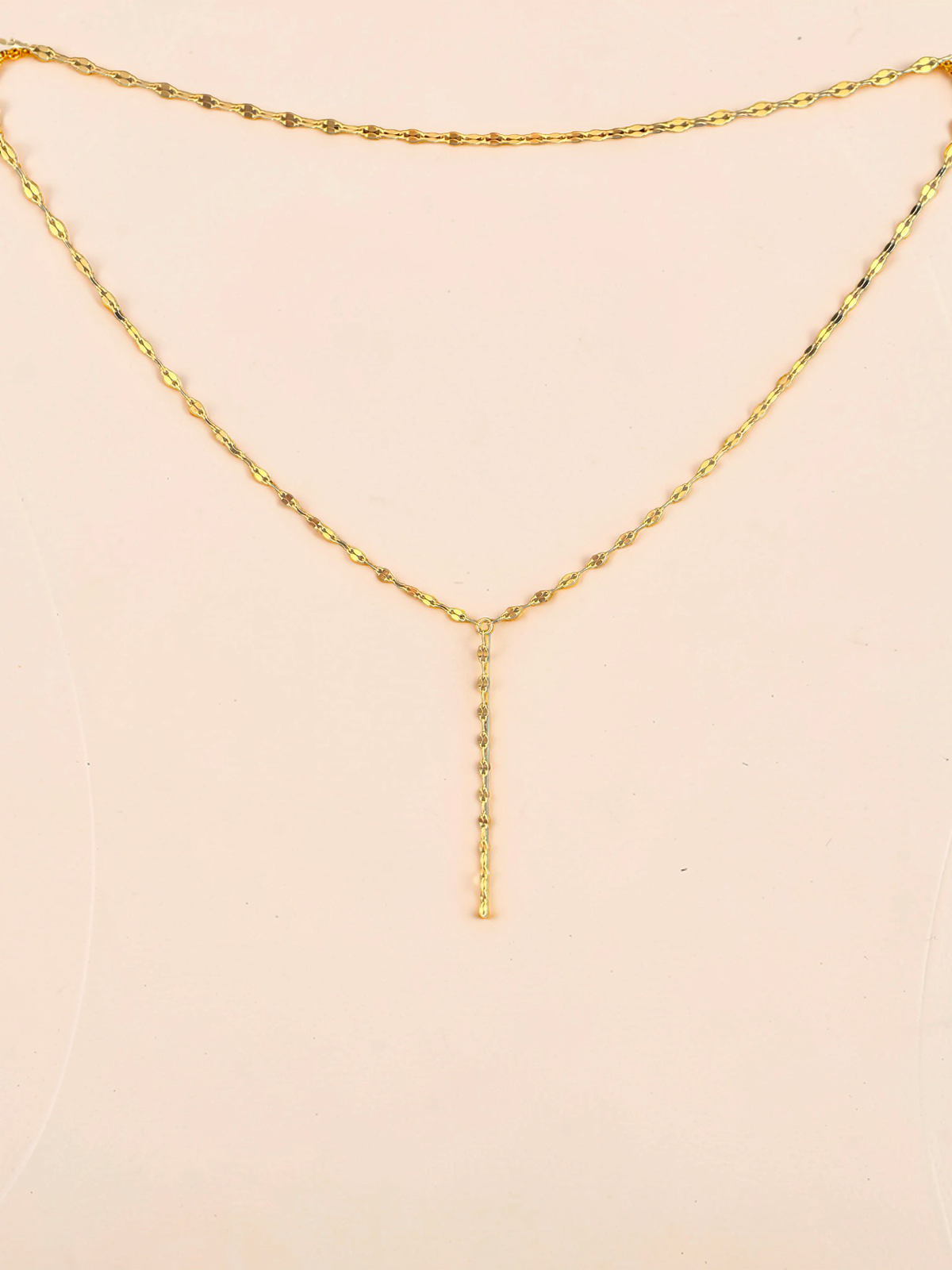 IVYI Kette | Edelstahl Schmuck | Lariat Halskette