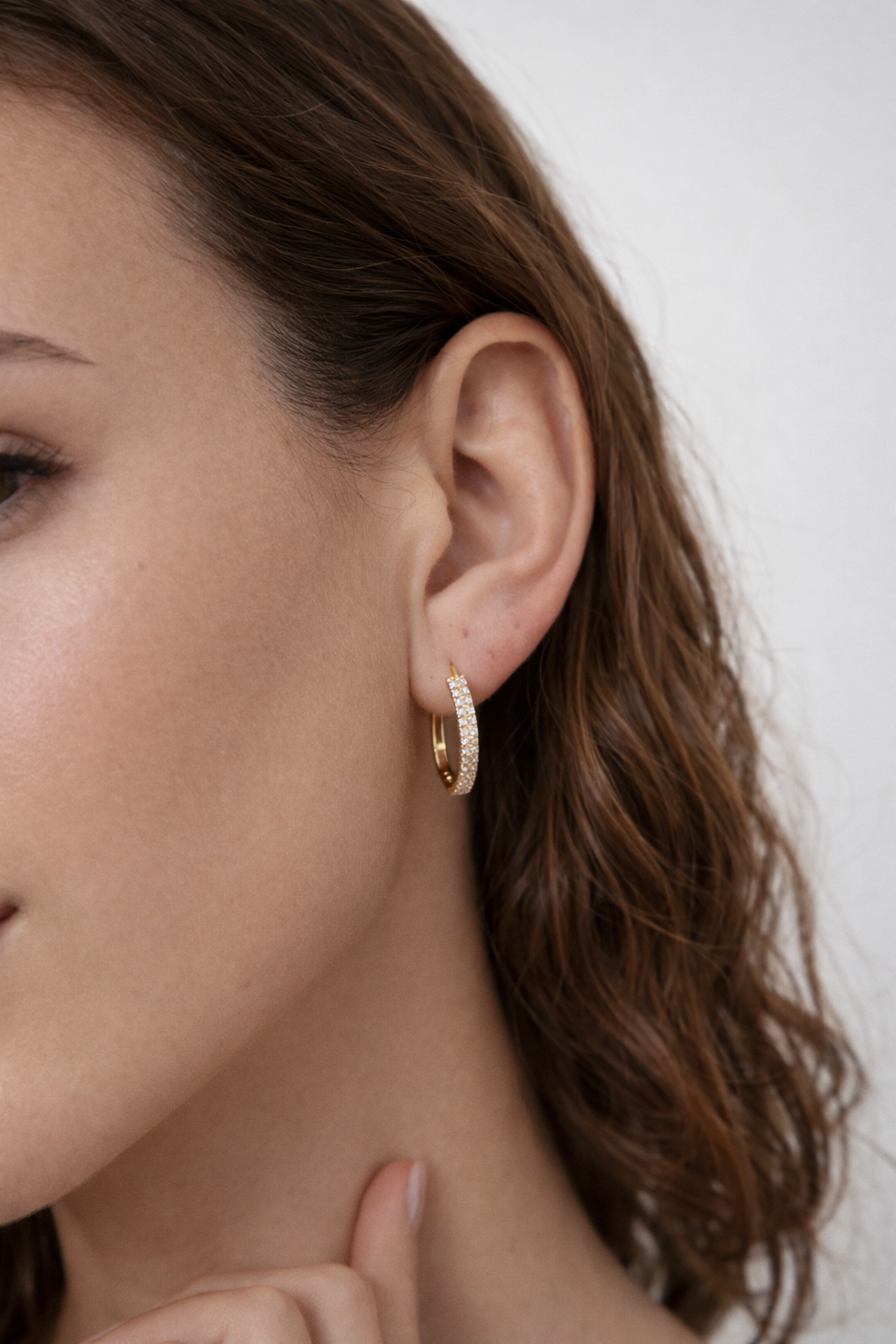 ISA Creolen | Glitzernde Ohrringe