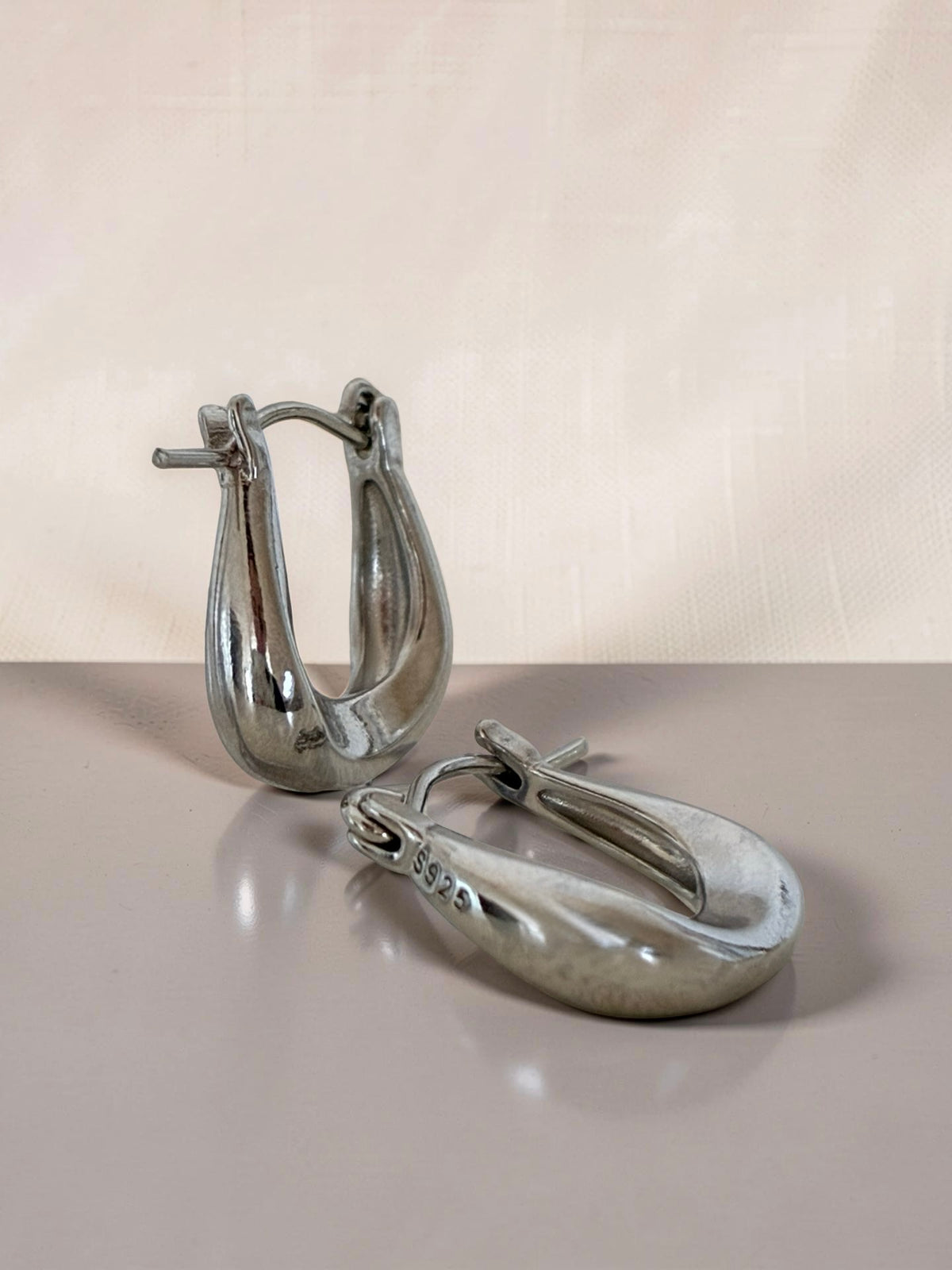 AVELISSE Creolen | 925 Silber Ohrringe Damen