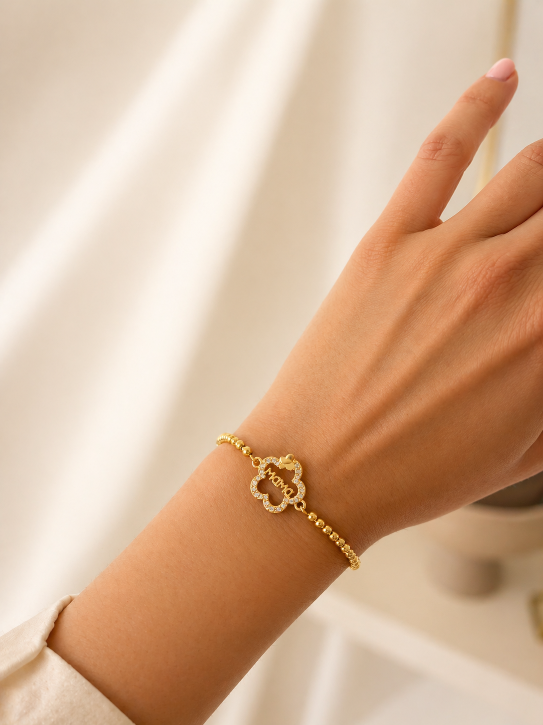 VELIS Armband | Modernes Damen Gold Armband