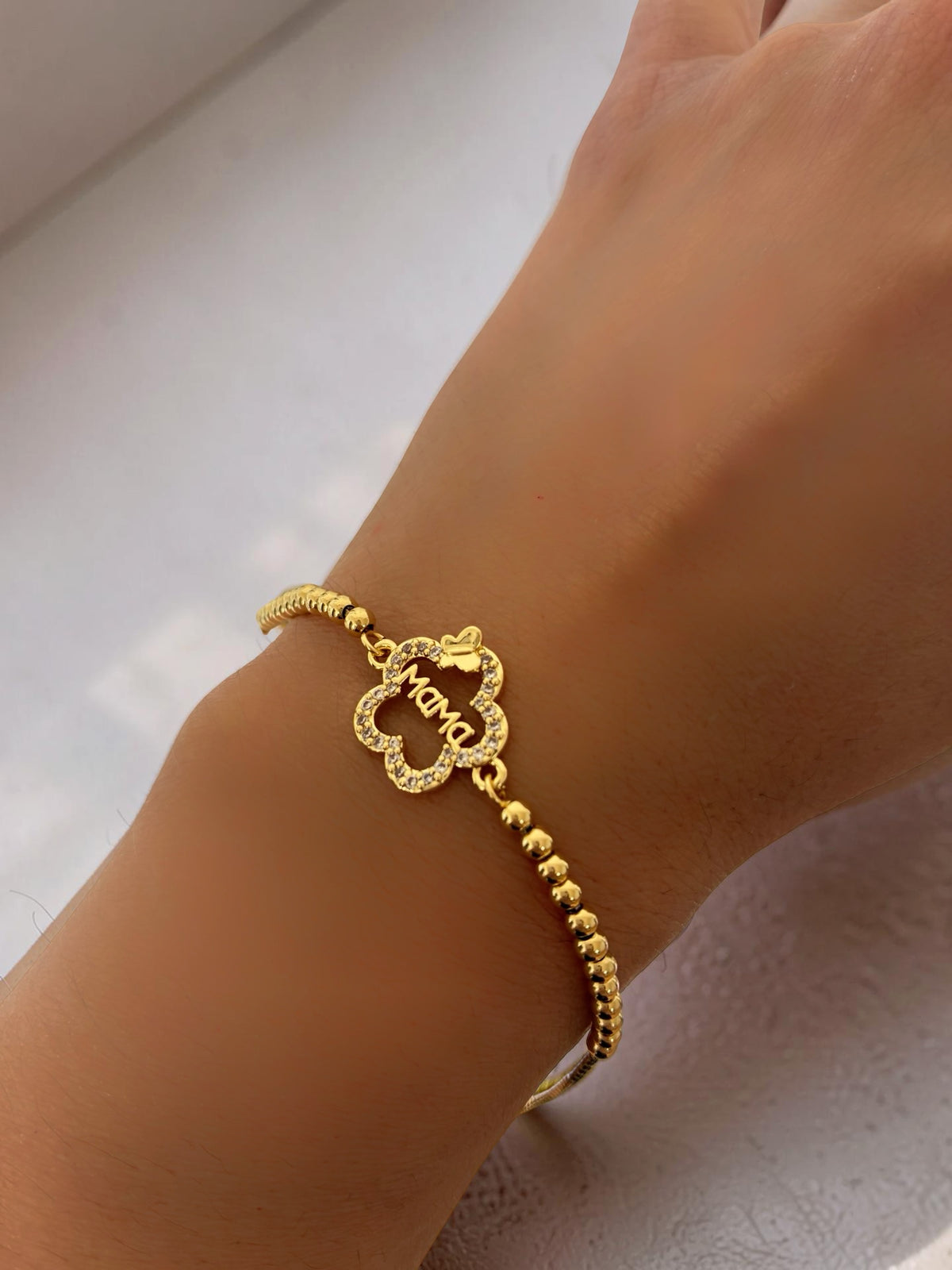VELIS Armband | Modernes Damen Gold Armband