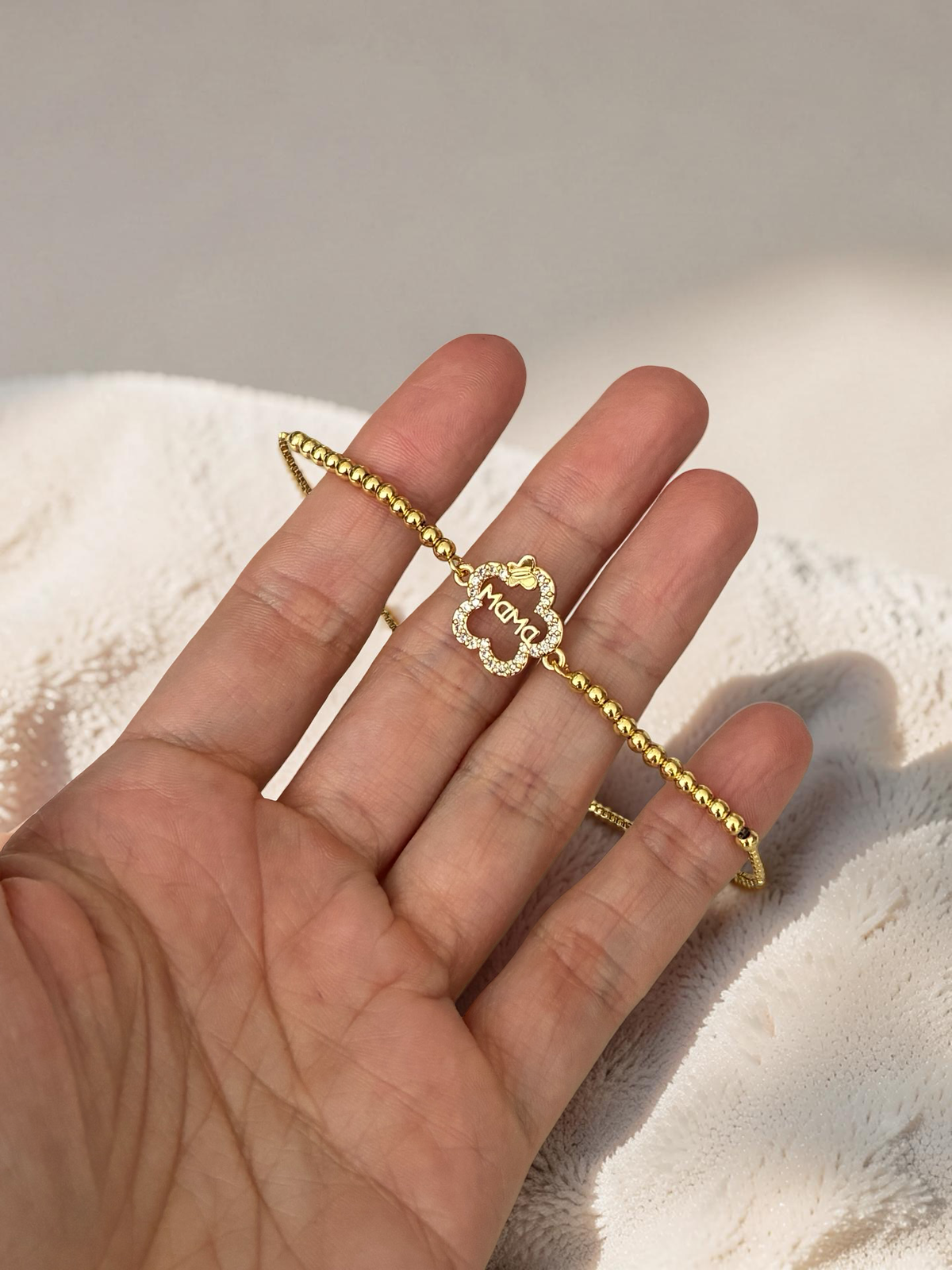 VELIS Armband | Modernes Damen Gold Armband